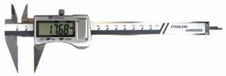 Digitális tolómérő extra hegyes csőrrel 200 mm pofa 50 mm MIB: 02026104