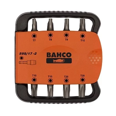 Bit készlet, 17-részes, Torx Bahco: 59S/17-2