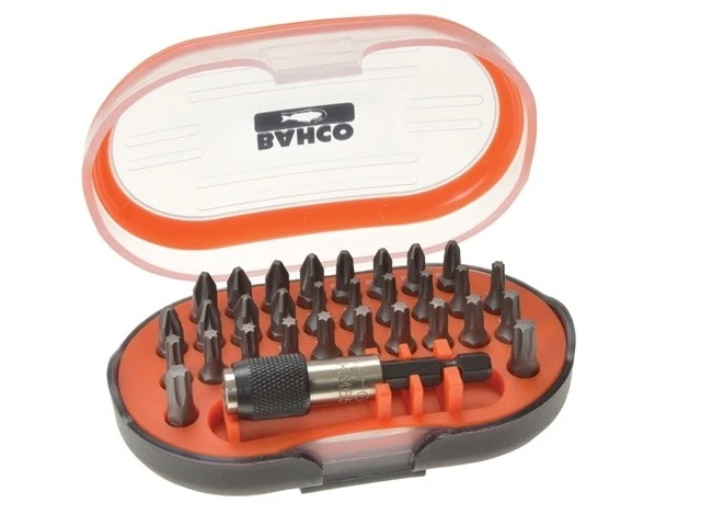 Bit készlet, 31-részes, PH, PZ, Torx Bahco: 59S/31-2