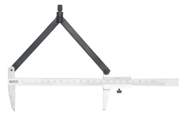 Körző tolómérő 0-150mm ±0.2mm Asimeto: 322-71-0