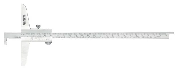 Kampós analóg mélységmérő 0-150 mm ±0.05mm Asimeto: 322-06-2