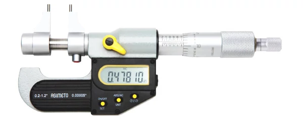 Belső mikrométer digitális 0.001mm ±0.009mm, 50-75 mm  Asimeto: 207-03-0
