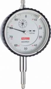Analóg mérőóra 10/0,01mm d=58 ütésvédett  Käfer MU 52 ST 10254