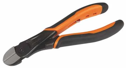 Nagy teherbírású ERGO oldalcsipőfogó 200 mm, rugóval, foszfát bevonattal Bahco 21HDG-200IP