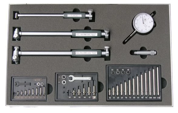 Furatmérő készlet 18-160mm , 10/0,01mm analóg mérőórával MIB: 01027171
