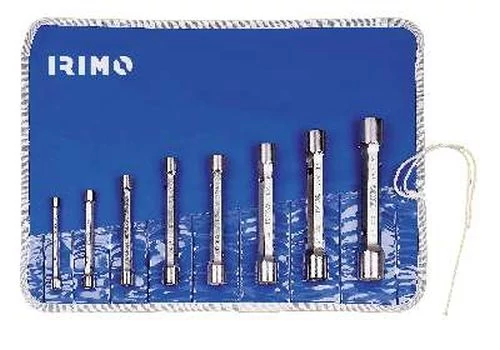 Kétoldalas csőkulcs-készlet, 12-részes (6-32+26) in Rolltasche Irimo: 056271
