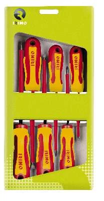 Csavarhúzó-készlet, szigetelt, 6-részes, 2.5; 4; 5.5; 6.5 mm; PH1; PH2 IRIMO 459V-6-C