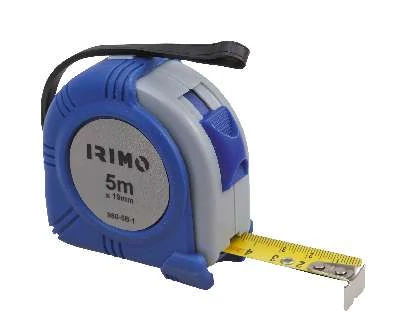 Mérőszalag, gumiházas 5m X 19mm IRIMO: 980-5B-1