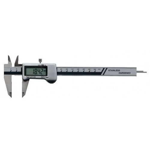 Digitális tolómérő görgővel és adatkimenettel, fémházas, üvegsínnel,150/0,03 mm MIB 02026240