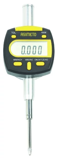 Digitális mérőóra 0-100 m, felbontás 0,01 mm, pontosság +/-0,003 mm Asimeto: 405-04-0