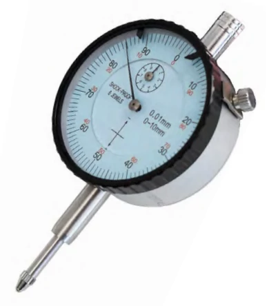 Analóg mérőóra fordított skálával 10/0,01mm, 56mm-es számlappal MIB 01023009