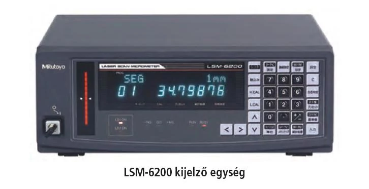 Laser Scan Mikrométer kijelző LSM-6200 Display Mitutoyo 544-071D