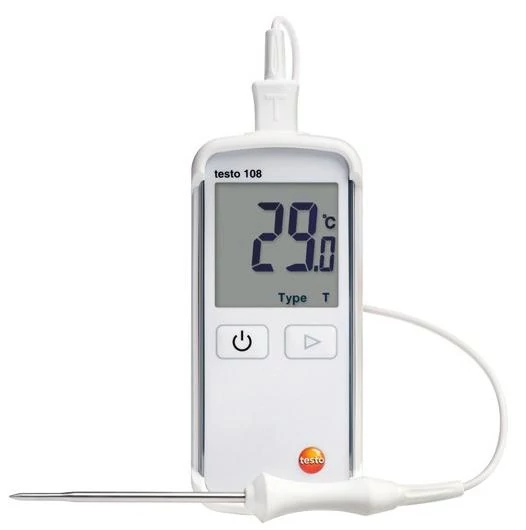 testo 108 - Vízálló hőmérsékletmérő 0563 1080