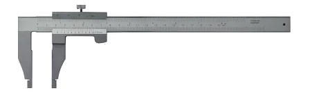 Analóg műhelytolómérő, alsó mérőpofákkal, csavarrögzítéses 250/0,05mm, pofa 80mm MIB 01009015