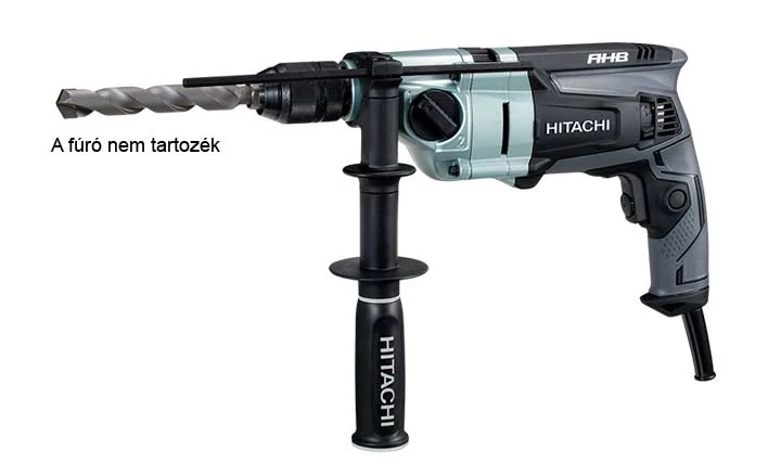 Ütvefúró, ford:0-1100/3000/perc, ütés:0-8100/22000/perc, 1120W 3Kg HIKOKI DV22VWVZ