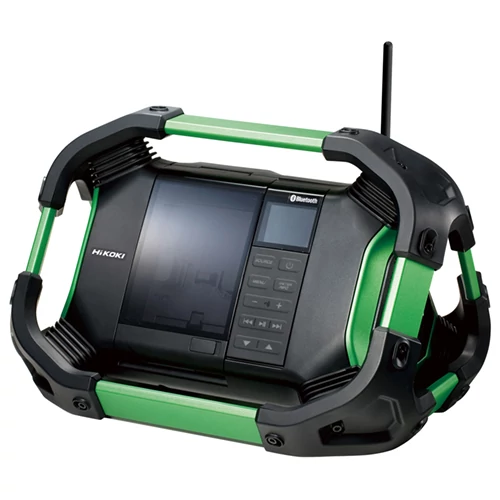 Rádió, Bluetooth, 2x5W , IPX 4 (Akku és töltő nélkül!)  HiKOKI: UR18DSDLW4Z