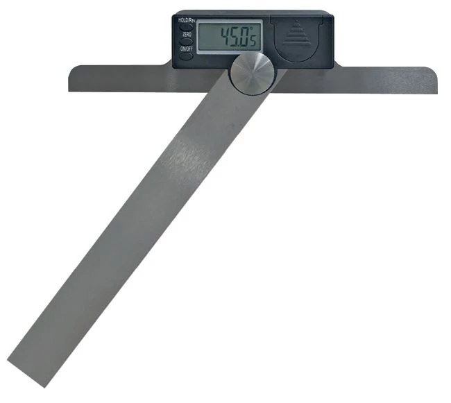 Digitális szögmérő 0-180/0,05 fok 150x200mm MIB 05060021
