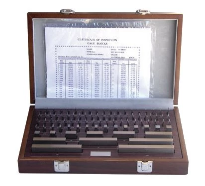 Mérőhasáb készlet 87 darabos, 2. pontossági osztály MIB: 06062012