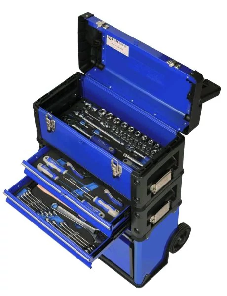 Mobil szerszámszekrény 60db szerszámmal szivacsbetétben IRIMO 9021FTW520FF1