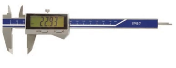 Digitális IP 67-es tolómérő 200/0,01 mm Bluetooth-al MIB 02026321