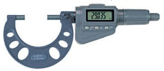 Digitális mikrométer 0-35/0,001 mm MIB: 02030026