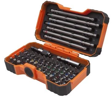 Bit készlet 25,125,150mm-es bitekkel 54-részes 1/4