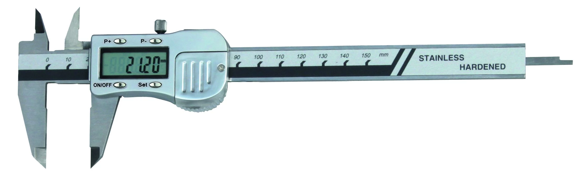 Digitális tolómérő PRESET funkcióval 150 / 0,01 mm MIB 02026245