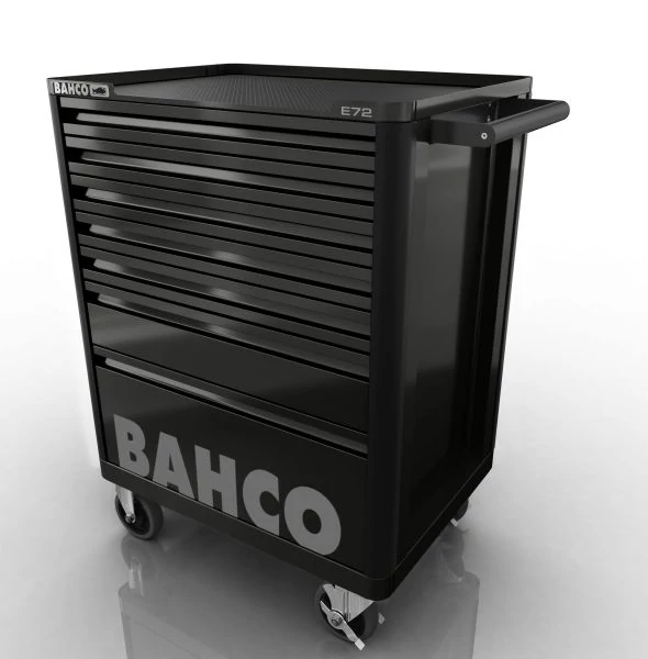Szerszámkocsi 7 fiókos normál fekete Bahco: 1472K7BLACK