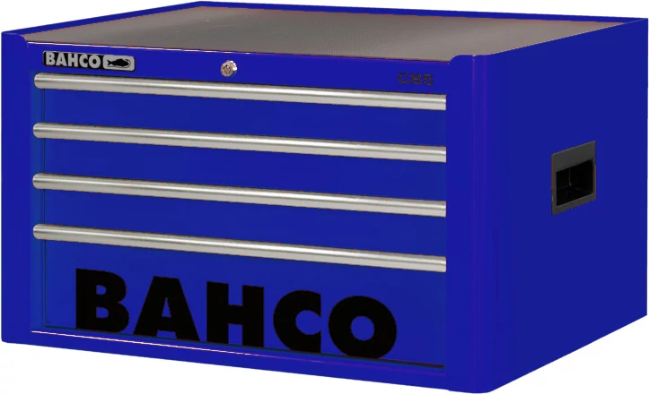 Felső szekrény extra széles 4 fiókos könnyített kék Bahco: 1485KXÉ4BLUE