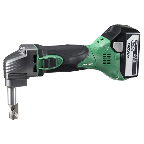 18V-os akkus lyukasztó legisebb ív: 40 mm  AKKUVAL  HiKOKI: CN18DSL -BASIC