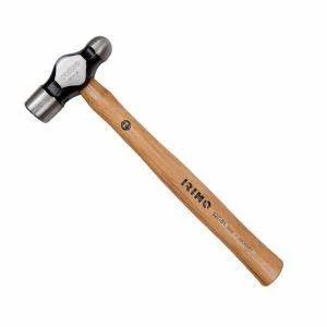 Mérnökkalapács, kerek lapos és gömbfejjel, Hickory nyéllel 920g Irimo 527-61-2