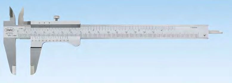16 FN Tolómérő skálás kijelzővel, pontos nóniusszal 200mm, 1/128