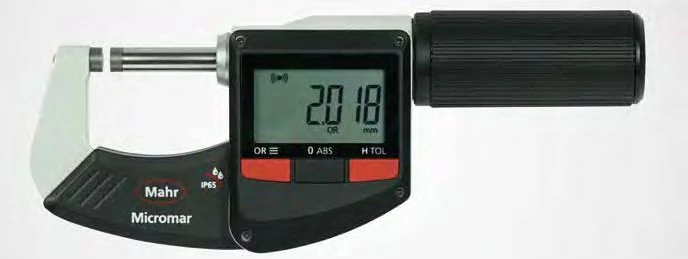 40 EWRi-L Digitális kengyeles mikrométer vezeték nélküli kapcs.IP65 gyorsállítás 0-25mm Mahr:4157120