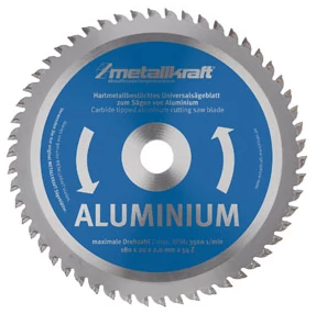 Kfl. Körfűrész Alu.-hoz 230x2x25,4 z80 EVO230-hoz Metallkraft: 3850232