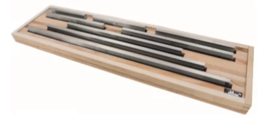 Mérőhasábkészlet hosszú hasábokból acél, 8 db-os 2. pontossági osztály 125/150/175/200/250/300/400/500mm Asimeto 530-50