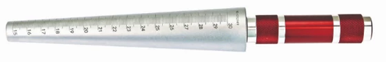 Kónuszos mérőék 15-30mm/0,1mm krómozott, eloxált alumínium markolattal MIB 08082042