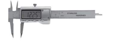 Kis méretű digitális tolómérő, vékony pofákkal, rozsdamentes 70/0,03mm MIB 02026179