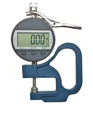 Digitális vastagságmérő 0-10/0,04mm 0,01mm-es osztás, 10mm-es tapintóval MIB 02027071