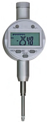 Precíziós digitális mérőóra 0-25/0,001mm, induktív IP65 MIB 02031031