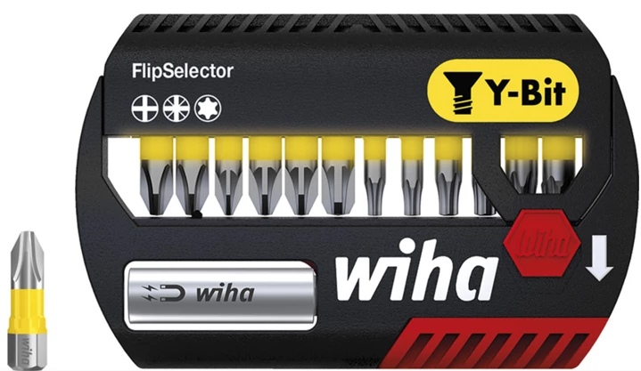Bit készlet, 13 részes Torx-PH-PZ Y sárga SB7947Y904  WIHA 41827