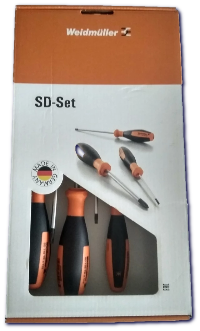 Csavarhúzó készlet 6 db-os, biztonsági TORX fejű csavarokhoz Weidmüller 2749230000