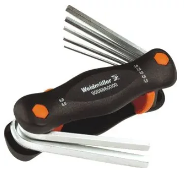 Imbuszkulcskészlet SKS 2,0–8,0 mm Weidmüller 9008860000